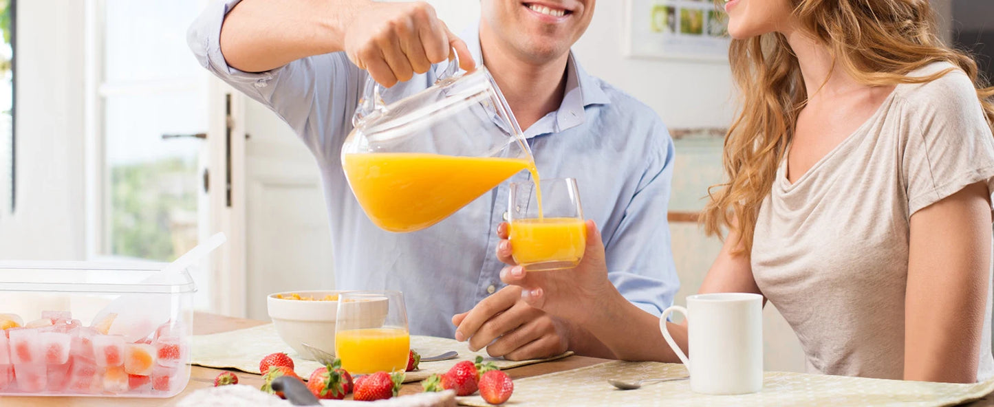 Ice Cube Maker Set with Lid, Bin & Scoop, Stackable, Easy-Release Design