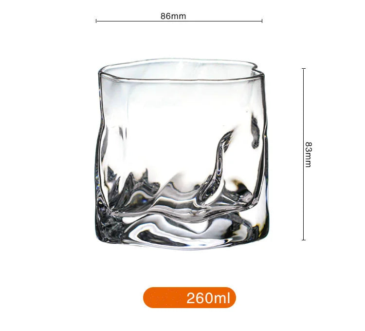 Edo-Style Japanese Faceted Whisky Glass