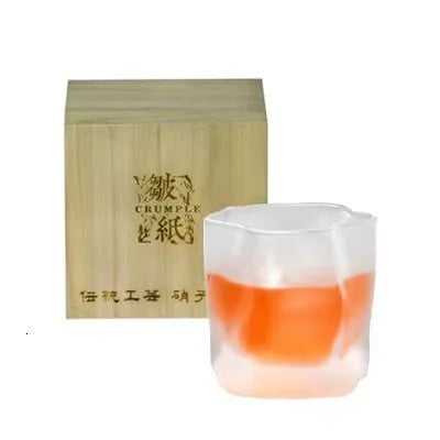 Edo-Style Japanese Faceted Whisky Glass
