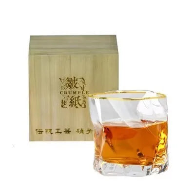 Edo-Style Japanese Faceted Whisky Glass