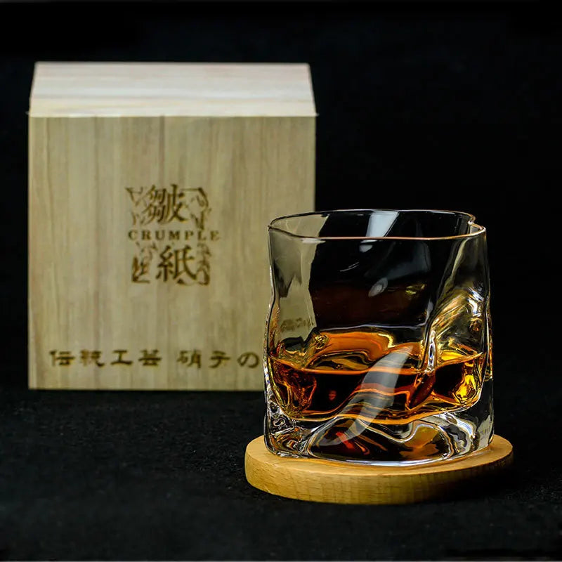 Edo-Style Japanese Faceted Whisky Glass