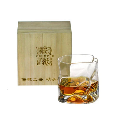 Edo-Style Japanese Faceted Whisky Glass